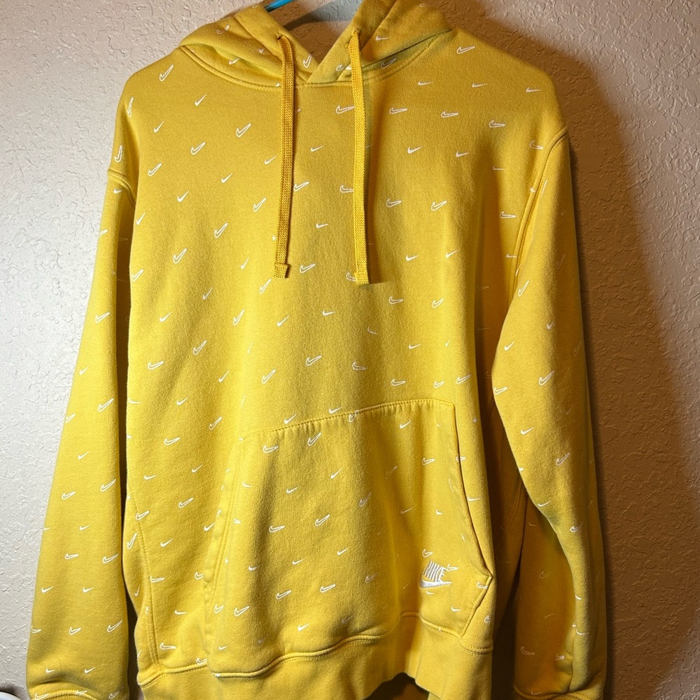 Yellow Nike Men’s Hoodie